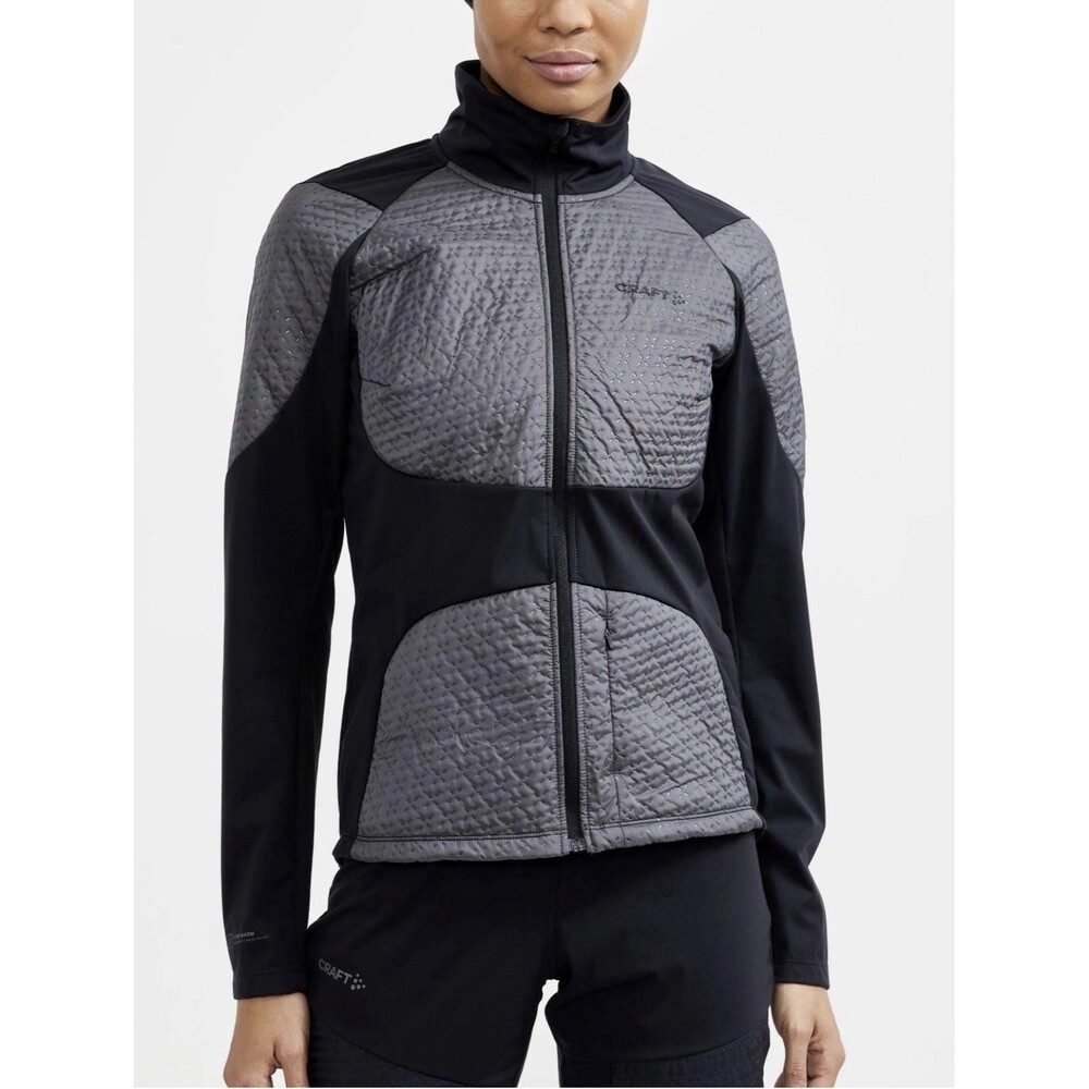 Women's ADV Pursuit Insulate Xc Ski Jacket - Black/Granite XL. Snowboard Winter